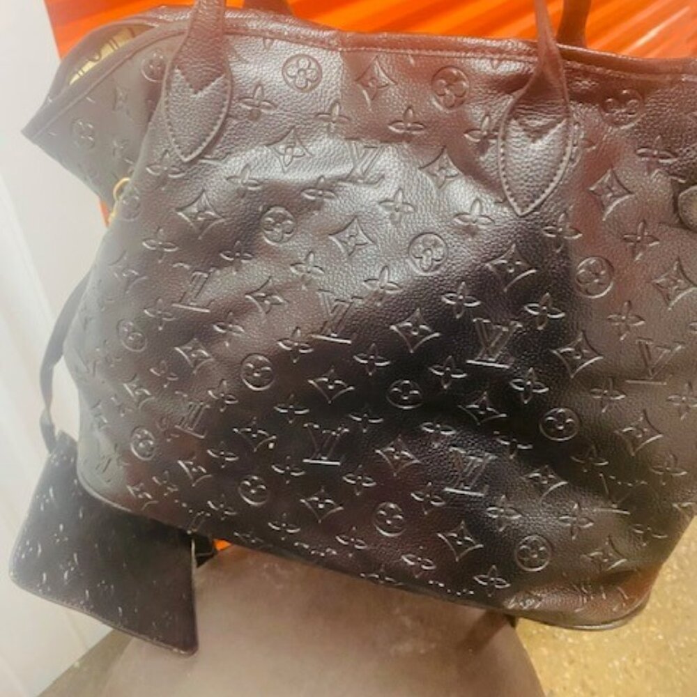 ALL 4 Tote Bags 2 Louis Vuitton , 1 Ted Baker and authentic 1 Torey burch